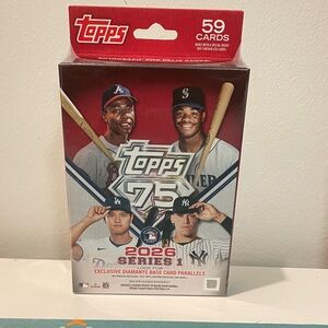 2026 Topps MLB Baseball Series 1 Hanger Box Factory Sealed
